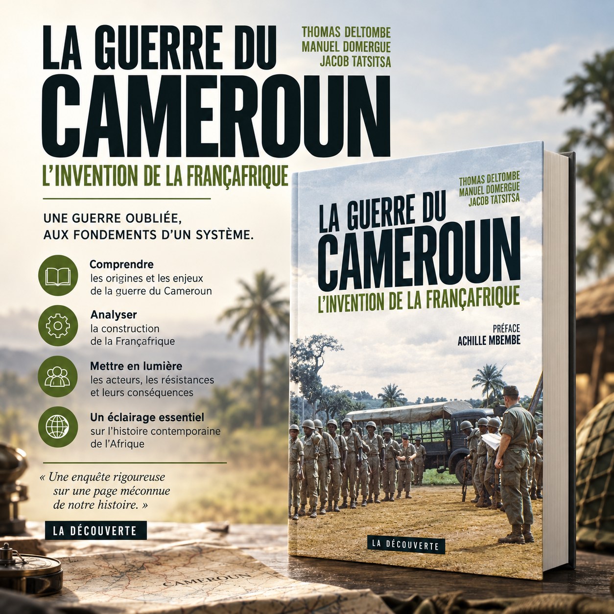 Couverture de La guerre du Cameroun : L'invention de la Françafrique