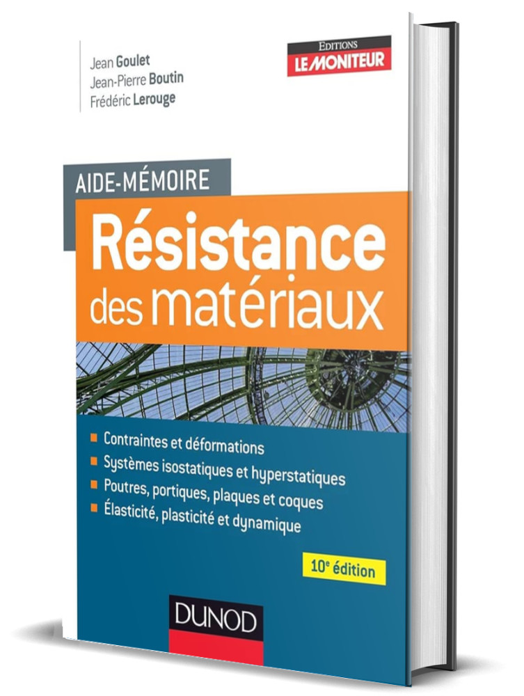 Couverture de résistance des matériaux 10è édition
