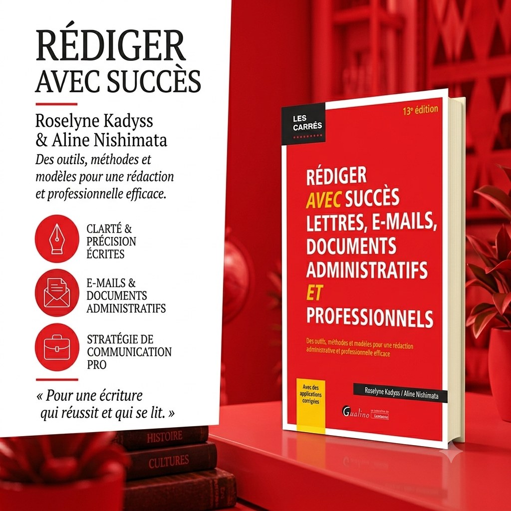Couverture de Rédiger avec succès lettres, e-mails, documents administratifs et professionnels