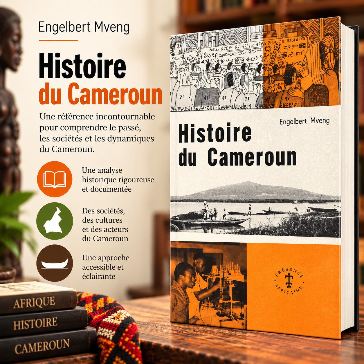 Couverture de Histoire du Cameroun de 1940 à nos jours – Tome 1