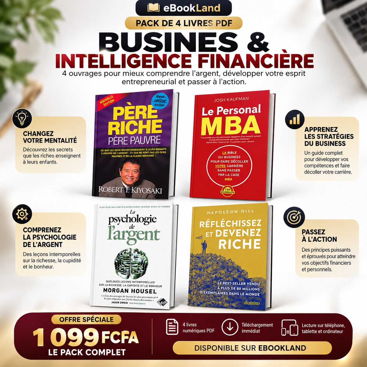 Couverture de PACK BUSINESS & INTELLIGENCE FINANCIÈRE