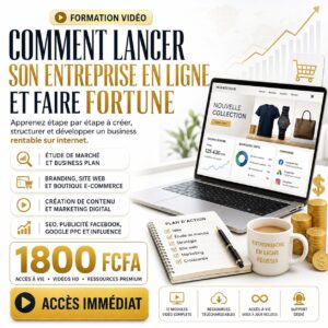 Comment lancer son entreprise en ligne et faire fortune