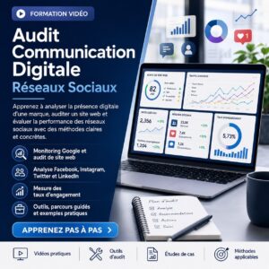Audit Communication Digitale, Réseaux Sociaux