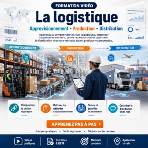 La logistique : Approvisionnement, Production, Distribution