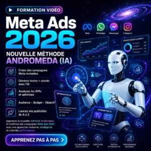 Meta Ads 2026 : Nouvelle méthode Andromeda (IA)